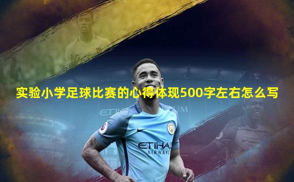 实验小学足球比赛的心得体现500字左右怎么写