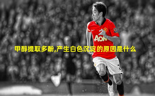 甲醇提取多酚,产生白色沉淀的原因是什么